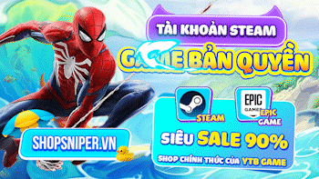GAME BẢN QUYỀN STEAM ( PC ) CỦA  YTB GAME